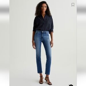 AG JEANS MARI HIGH-RISE SLIM STRAIGHT SZ 31